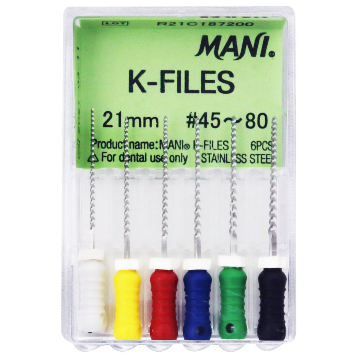 Mani K-File 21mm # 45-80